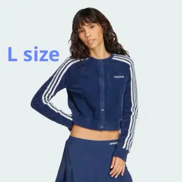 adaidas 플러피 니트 가디건 LL(XL)