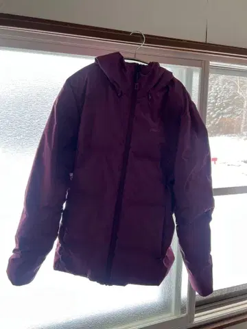patagonia 후드 부착 다운 자켓
