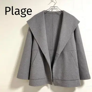 [ 새상품급 ] 플라주 해밀턴 하프 코트 더블 페이스 36