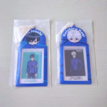 블루 록 이토시 린 나기 세이시로 카드 케이스