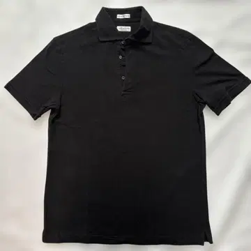 GUY ROVER 블랙 피케 셔츠 L 사이즈