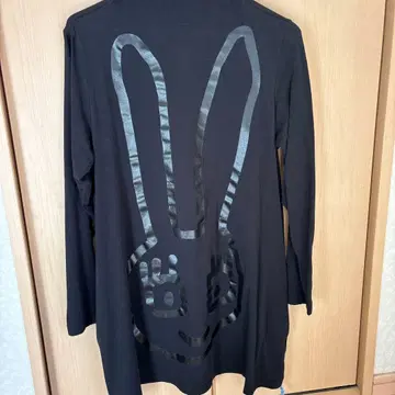 마타노 아츠코 유루우사 프린트 블랙 M