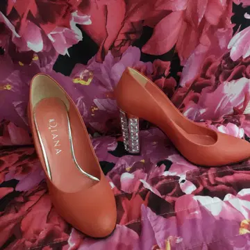 다이애나 오렌지 다이애나 23 사이즈 9.5cm 힐 롱 레그 효과