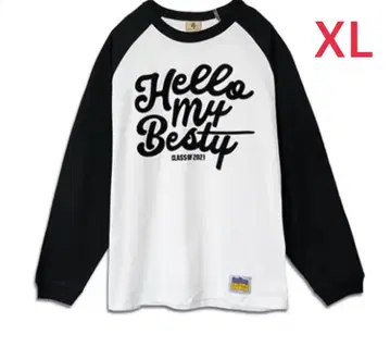 BE:FIRST HelloMy 'BESTY' 롱 슬리브 티셔츠 XL