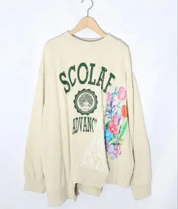 스칼라 153743: 미니 쭈리 x 기모 레이스 리메이크풍 아지메 풀오버