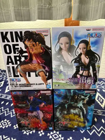 원피스 전광절경 가프&쿠잔, 루피, 로빈 피규어