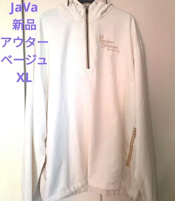 JaVa 새상품 안감 없는 아우터 베이지 XL