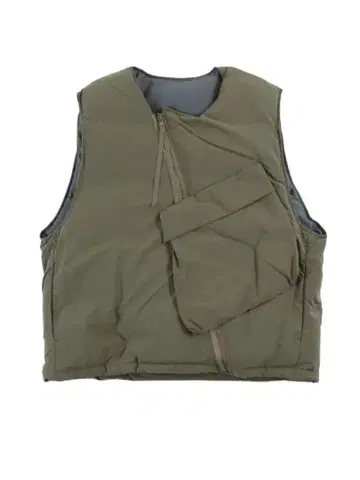 JIEDA PUFFER VEST/다운 베스트/카키 size 2