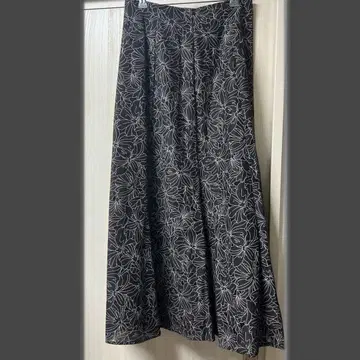 타이트 롱 스커트 다크 브라운