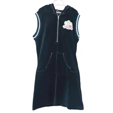 y2k 헤이세이 갸루 라메 블랙 벨벳 후드티 그런지 페어리코어