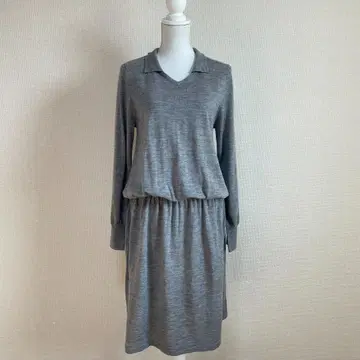 새상품 키이스 KEITH 그레이 니트 원피스 44 빅 사이즈 가을/겨울