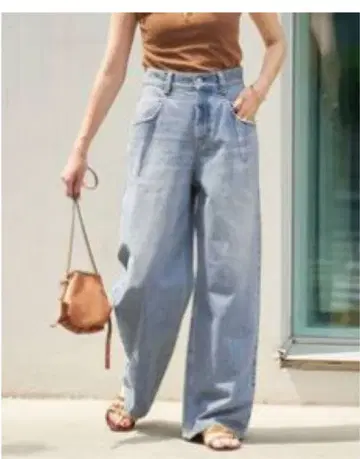 plage R'AM WIDE 데님 34