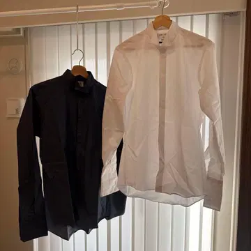 ORIHICA 윙카라 셔츠 2개 세트 M 사이즈