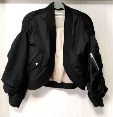 스나이델 MA-1 블루종 볼레로 숏 자켓