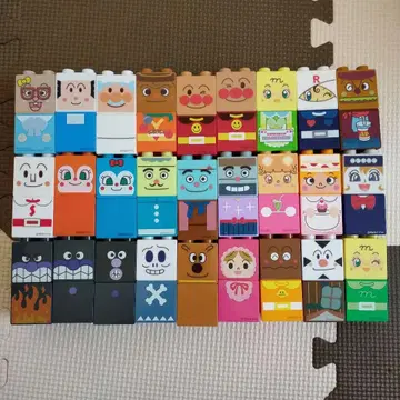 호빵맨 블록 세트 블록 라보