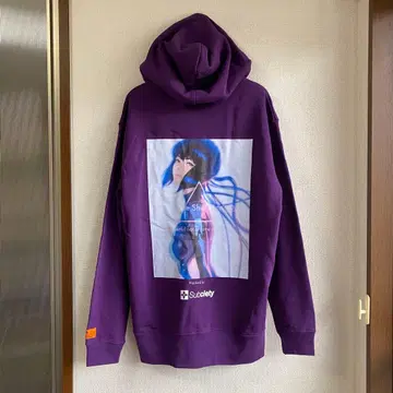 새상품 미사용 Subciety 공각기동대 콜라보 후드티