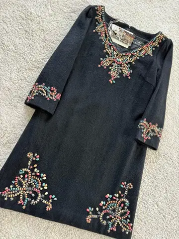 그레이스 콘티넨탈 비쥬 원피스 36