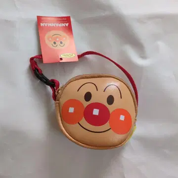 찰칵 굴러 호빵맨 파우치 소형 스트랩 포함
