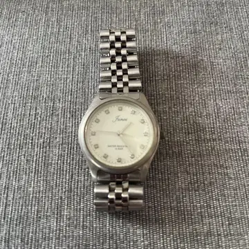 JUNGHANS 스테인리스 스틸 쿼츠 손목시계