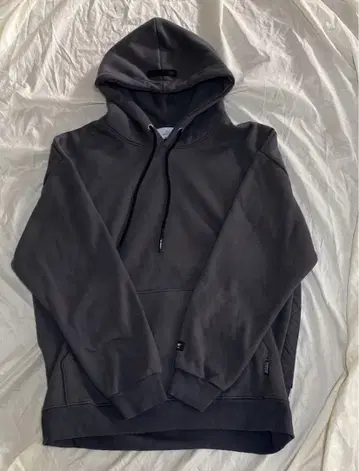 2ND ARCHIVE 다크 그레이 후드티