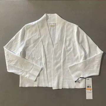 [ Calvin Klein ] 캘빈클라인 숏 가디건 S 미사용 새상품