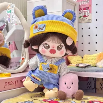 20cm 봉제 인형용 옷 갈아입기 의류 세트 활 옷 3점 세트