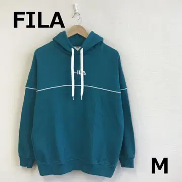 A1112C06 [ FILA ] 로고 자수 풀오버 후드티
