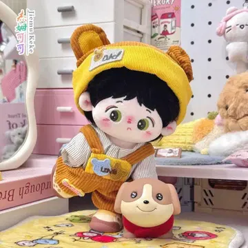 20cm 봉제 인형용 옷 갈아입기 의류 세트 활 옷 3점 세트