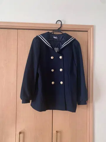 미사용 새상품 세일러 카라 코트 자켓 axes femme