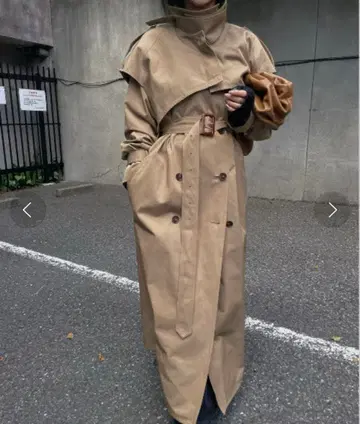 Ameri 3WAY LAYERED TRENCH COAT 베이지