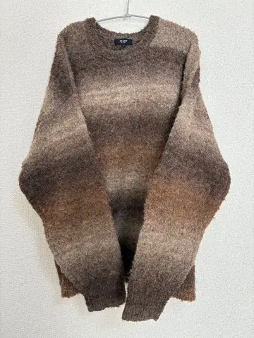 BEAMS HEART 오버 사이즈 니트 L