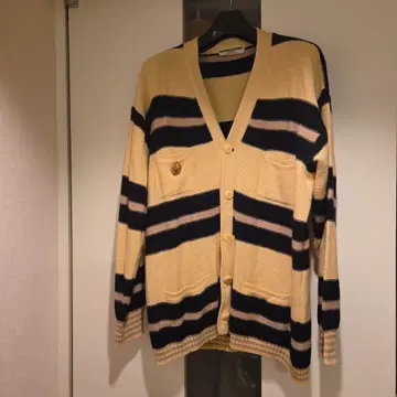 결정 가격 본가 SONIARYKIEL 스트라이프 노랑 베이지 멀티 보더