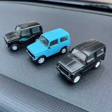 짐니 SJ30 가챠가챠 구형 자동차 3개