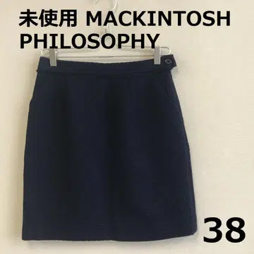 H1112A16 [매킨토시 필로소피] 울 혼방 미니 스커트