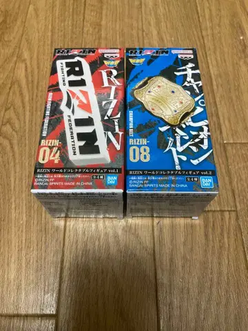 RIZIN 월드 컬렉터블 피규어 WCF 2개 세트