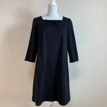 새상품 투 비 시크 블랙 원피스 44 일본제 삼양상회 빅 사이즈