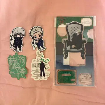 이누마키 토게 LOFT Chair:White 아크릴 스탠드 주술회전0 덤