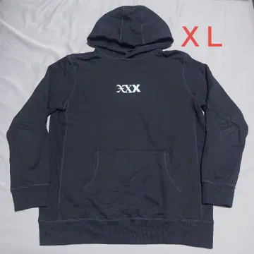 갓 셀렉션 xxx 센터 자수 로고 후드티/XL