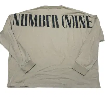 NUMBER (N)INE 긴팔 티셔츠 FREAK'S STORE 빅 로고