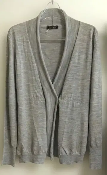 PESERICO 이탈리아제 울 가디건 그레이 M 새상품급