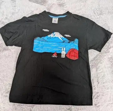 CUNE 캠핑 T셔츠 블랙