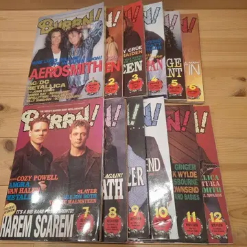 BURRN! 1998년 12월호 묶음