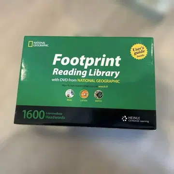 어린이용 Footprint DVD 포함 1600 단어용 새상품
