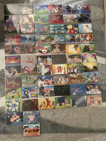 짱구는 못말려 영화 엽서 세트 63장