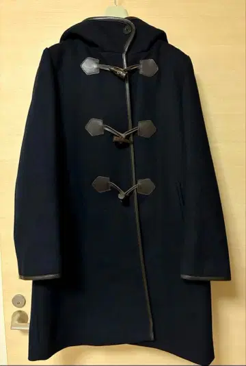 BEAUTY&YOUTH 블랙 더플 코트 [ M 사이즈 ]