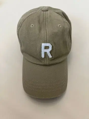 론 헤르만 RHC 자수 R 로고 베이지 캡