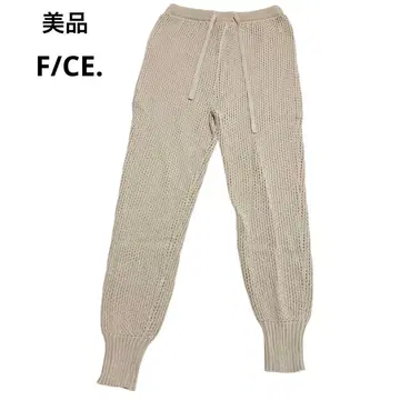 D510 새상품급 F/CE. 에프씨이 메쉬 편직 바지 남성용 베이지