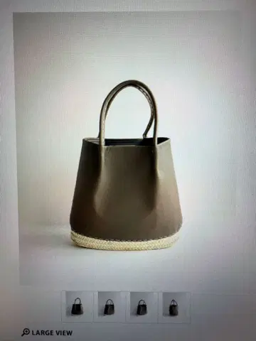 WARANGWAYAN 노스노스 백 다크 그레이 미사용 새상품 와랑와얀