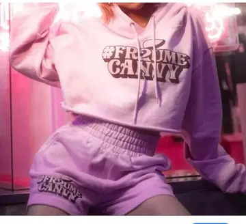 FR2 x CANVY 콜라보 후드티 FR2매 셋업 맨투맨