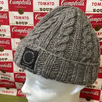 야마토미치 니트 캡 그레이 야크